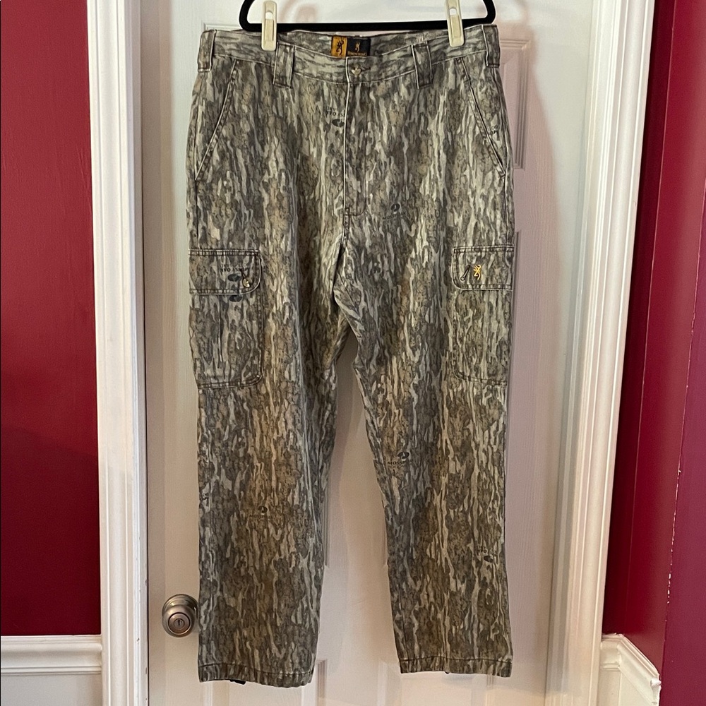 Browning Olive Camouflage Cargo Jeans